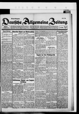 Deutsche allgemeine Zeitung on Dec 7, 1921