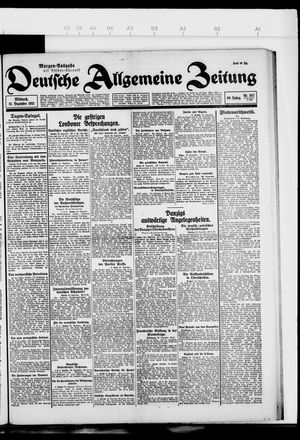 Deutsche allgemeine Zeitung vom 21.12.1921