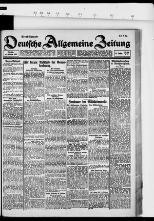 Deutsche allgemeine Zeitung vom 24.02.1922