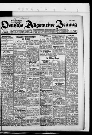 Deutsche allgemeine Zeitung vom 02.03.1922
