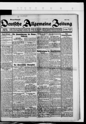 Deutsche allgemeine Zeitung vom 04.03.1922