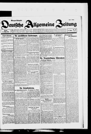 Deutsche allgemeine Zeitung on Mar 24, 1922