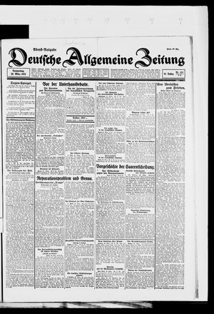 Deutsche allgemeine Zeitung vom 30.03.1922