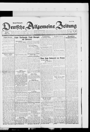 Deutsche allgemeine Zeitung vom 07.04.1922