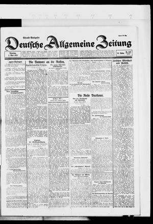 Deutsche allgemeine Zeitung on May 2, 1922