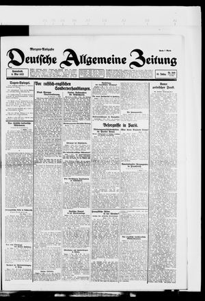Deutsche allgemeine Zeitung vom 06.05.1922