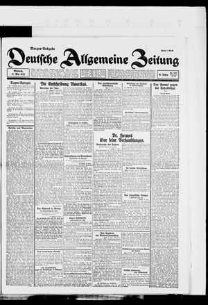 Deutsche allgemeine Zeitung vom 17.05.1922