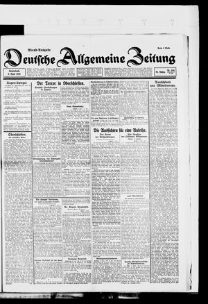 Deutsche allgemeine Zeitung on Jun 3, 1922