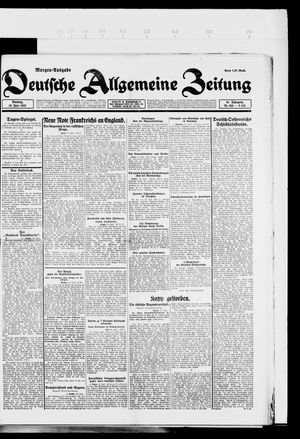 Deutsche allgemeine Zeitung on Jun 13, 1922