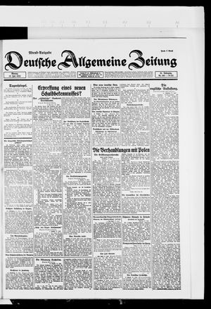 Deutsche allgemeine Zeitung vom 17.07.1922