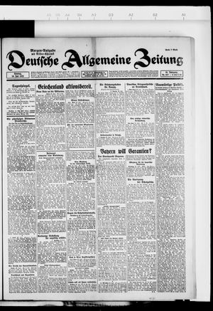 Deutsche allgemeine Zeitung vom 30.07.1922