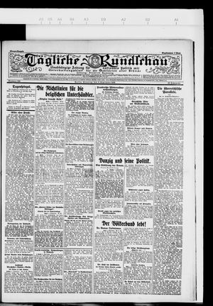 Deutsche allgemeine Zeitung vom 05.09.1922