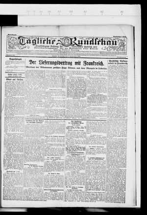 Deutsche allgemeine Zeitung on Sep 5, 1922