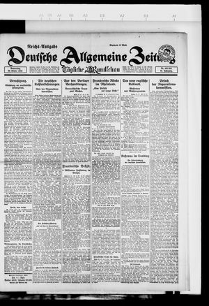 Deutsche allgemeine Zeitung vom 26.10.1922