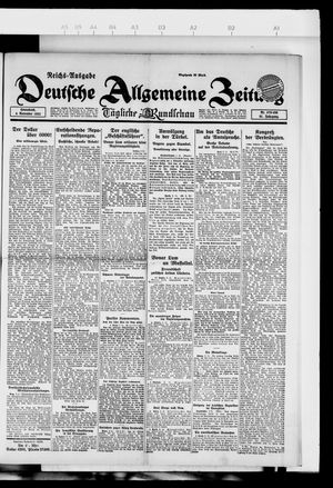 Deutsche allgemeine Zeitung vom 04.11.1922