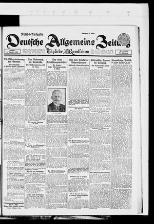 Deutsche allgemeine Zeitung vom 03.12.1922