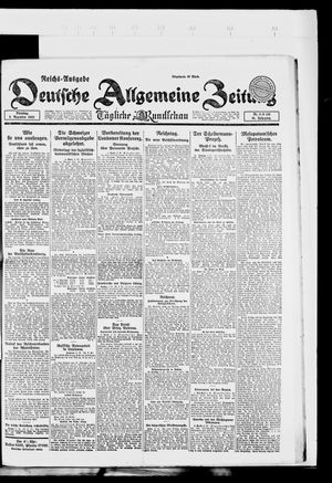 Deutsche allgemeine Zeitung vom 05.12.1922