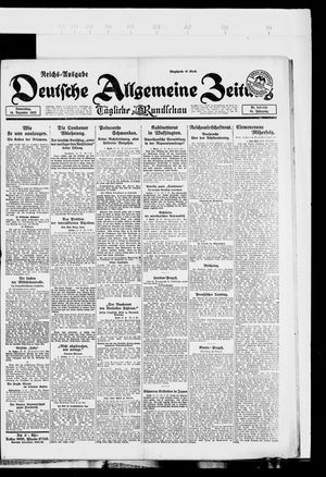 Deutsche allgemeine Zeitung vom 14.12.1922