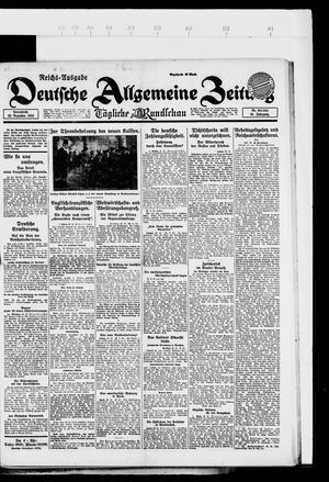 Deutsche allgemeine Zeitung vom 23.12.1922