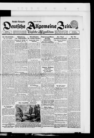 Deutsche allgemeine Zeitung on Feb 13, 1923