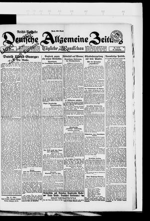 Deutsche allgemeine Zeitung on Feb 25, 1923