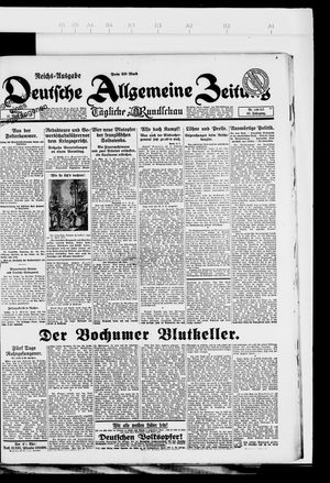 Deutsche allgemeine Zeitung vom 11.03.1923