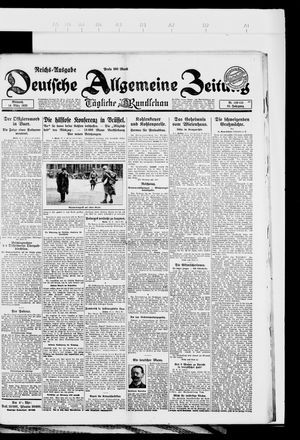 Deutsche allgemeine Zeitung vom 14.03.1923