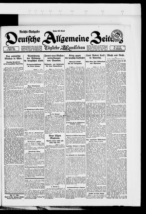 Deutsche allgemeine Zeitung on Apr 5, 1923