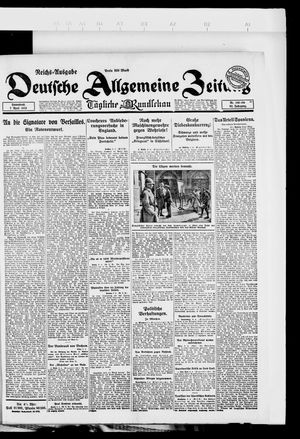 Deutsche allgemeine Zeitung vom 07.04.1923