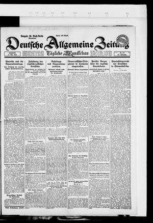 Deutsche allgemeine Zeitung vom 12.05.1923