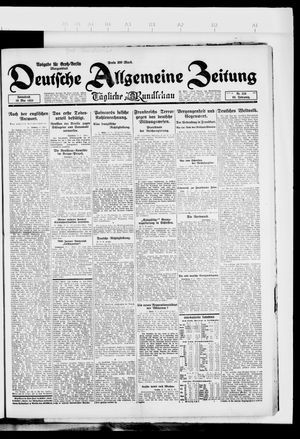 Deutsche allgemeine Zeitung on May 19, 1923
