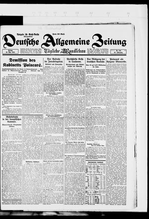 Deutsche allgemeine Zeitung vom 25.05.1923