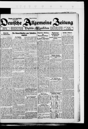 Deutsche allgemeine Zeitung on Jun 2, 1923