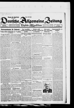 Deutsche allgemeine Zeitung vom 16.06.1923