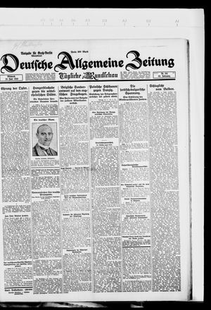 Deutsche allgemeine Zeitung vom 20.06.1923