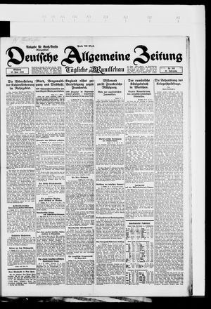 Deutsche allgemeine Zeitung vom 27.06.1923