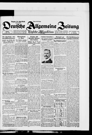 Deutsche allgemeine Zeitung on Jul 3, 1923