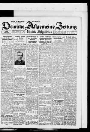 Deutsche allgemeine Zeitung vom 04.07.1923