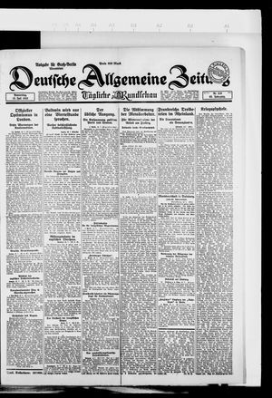 Deutsche allgemeine Zeitung on Jul 12, 1923