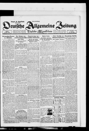 Deutsche allgemeine Zeitung vom 15.07.1923