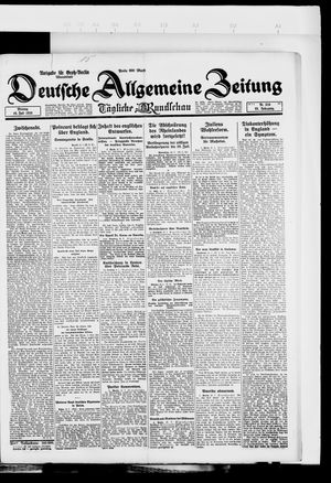 Deutsche allgemeine Zeitung vom 16.07.1923