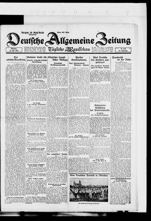 Deutsche allgemeine Zeitung vom 18.07.1923