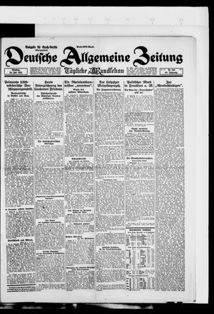 Deutsche allgemeine Zeitung on Jul 24, 1923