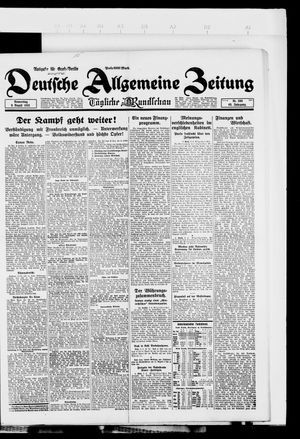 Deutsche allgemeine Zeitung vom 09.08.1923
