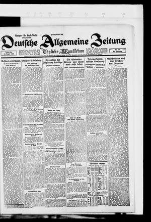 Deutsche allgemeine Zeitung vom 16.08.1923