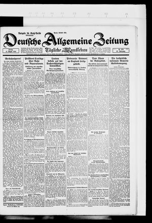 Deutsche allgemeine Zeitung vom 17.08.1923