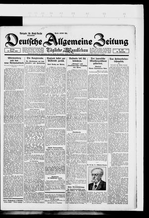 Deutsche allgemeine Zeitung on Aug 24, 1923