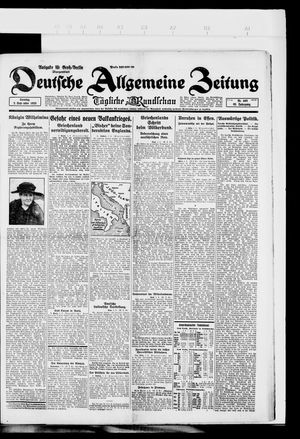 Deutsche allgemeine Zeitung vom 02.09.1923