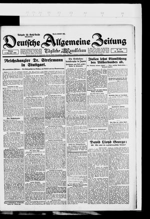 Deutsche allgemeine Zeitung vom 03.09.1923