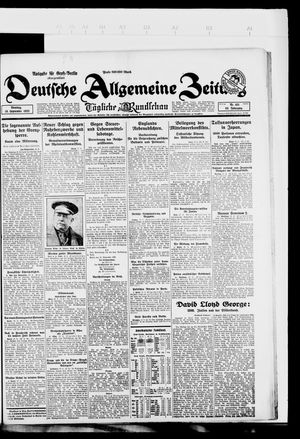 Deutsche allgemeine Zeitung vom 18.09.1923
